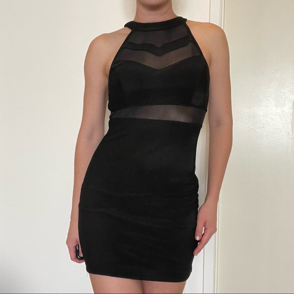 Windsor black cut-out dress size medium